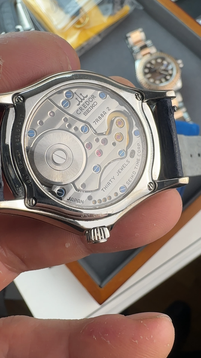 ✨SEIKO✨CREDOR✨腕時計✨ SEIKO CREDOR SIGNO Spring Drive GCLH999 7R88-0AB0 Manual