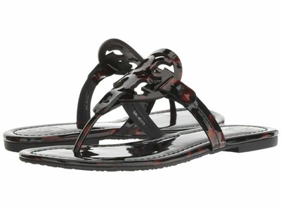 tory burch miller flip flop tortoise shell