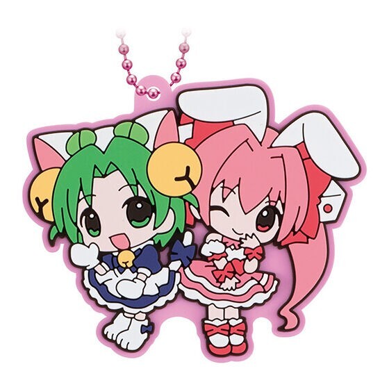 DiGi Charat Capsule Rubber Mascot complete of 8 types Bandai JAPAN