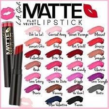 L.A Girl Matte Flat Velvet Lipstick-hottest new lip color-26 bold shades:Pick 1