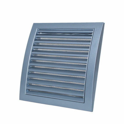 Satin Ventilation Grill With Fly Screen / Square Duct Ventilation Cover