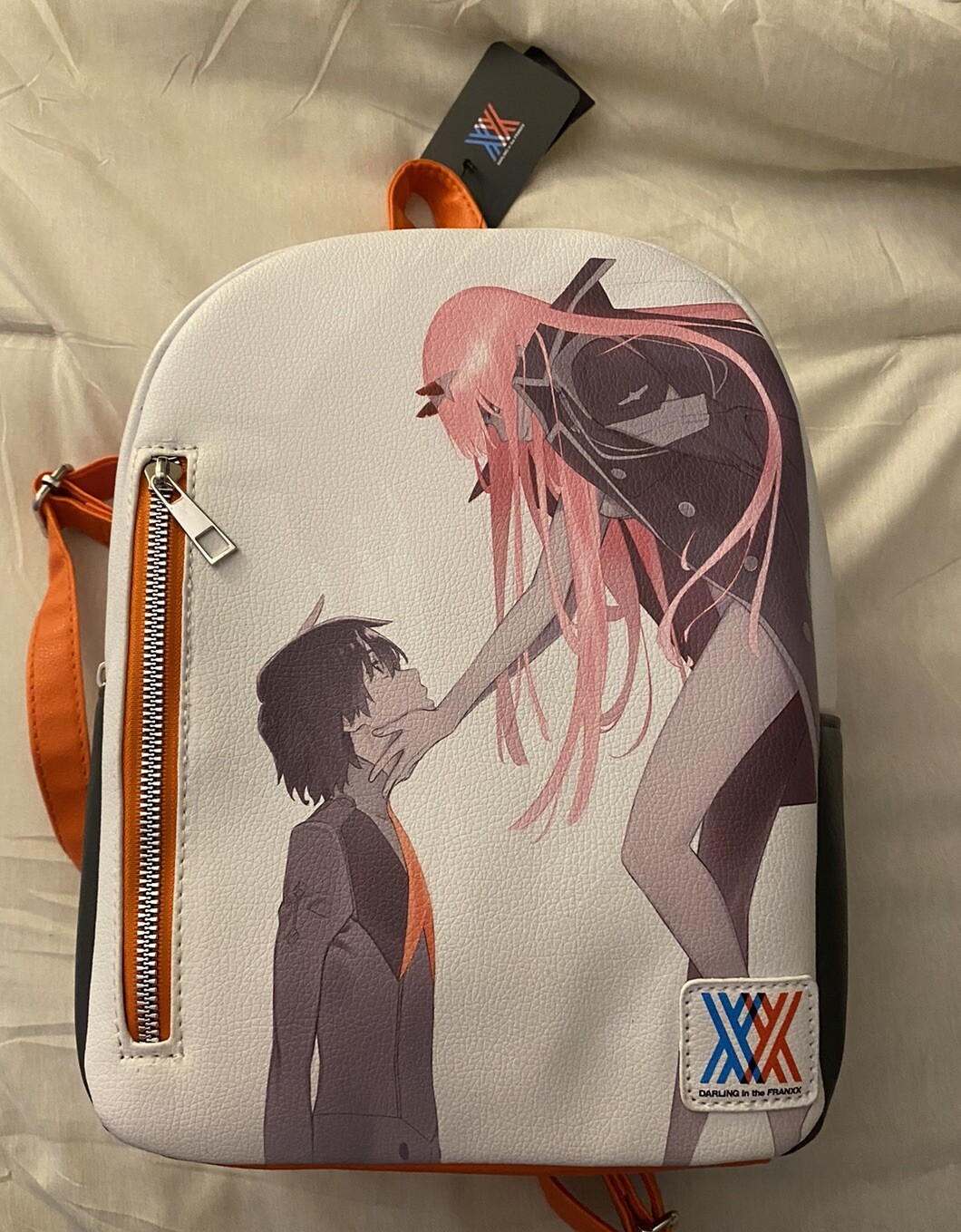 Bioworld DARLING in the FRANXX Hiro & Zero Two Mini Backpack **BRAND NEW**