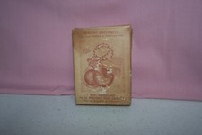 Vintage Elton Spanish Wood Castanets Instruction Booklet Brilliant Tone Quality