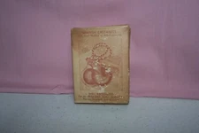 Vintage Elton Spanish Wood Castanets &Instruction Booklet Brilliant Tone Quality