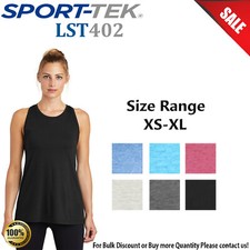 Sport-Tek Womens Moisture Wicking PosiCharge Tri-Blend Wicking Tank LST402