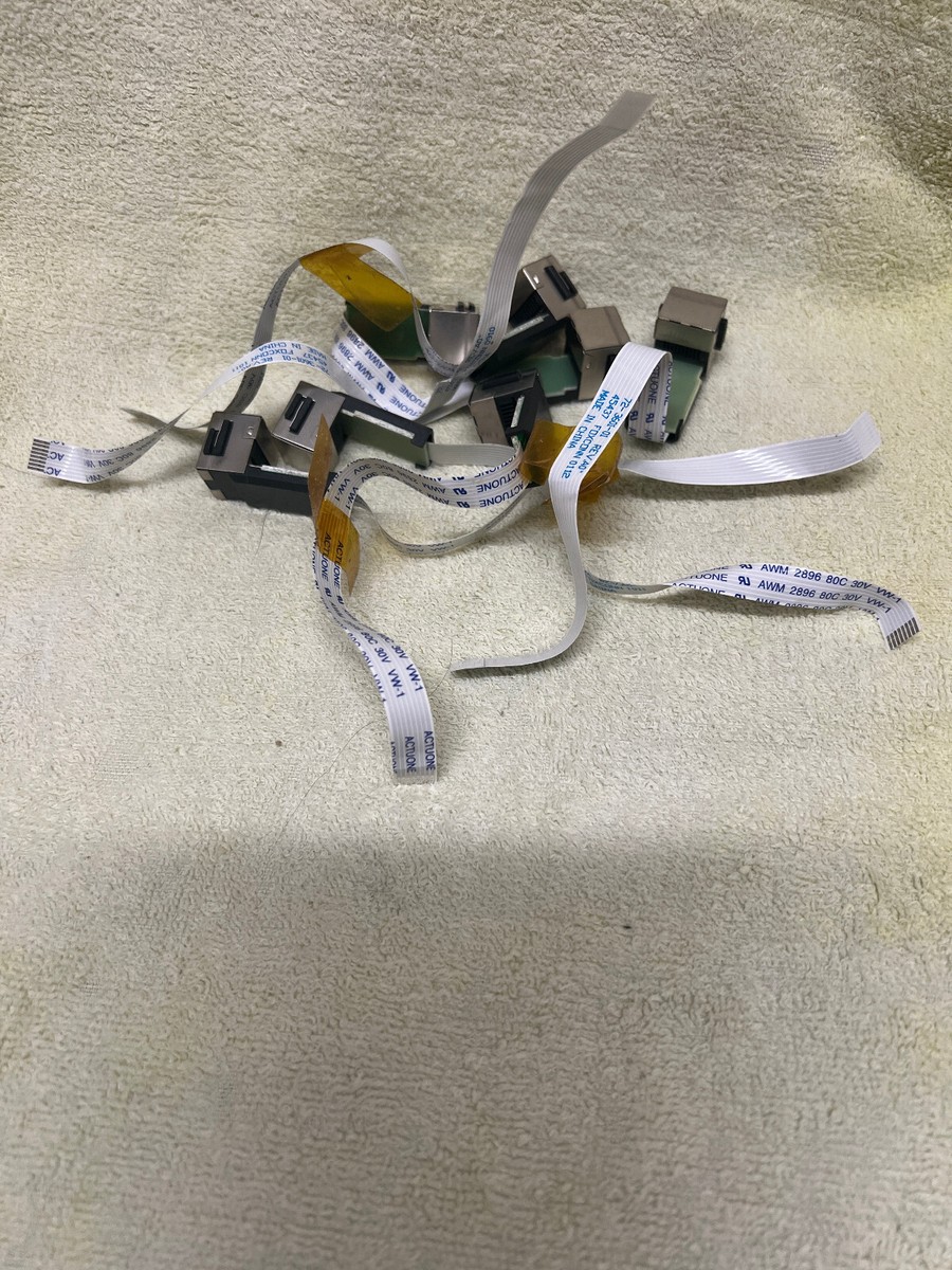 Lot of 7 Ribbon Cable AWM 2896 80C 30V VW-1 8 Pin End-To-End