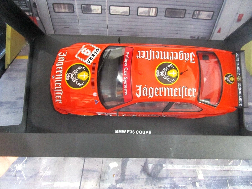 BMW M3 E36 Coupe Jägermeister #9 Hahne DTM 1993 DTM Touringcar Werk83 NEU 1:18 - Bild 4 von 4