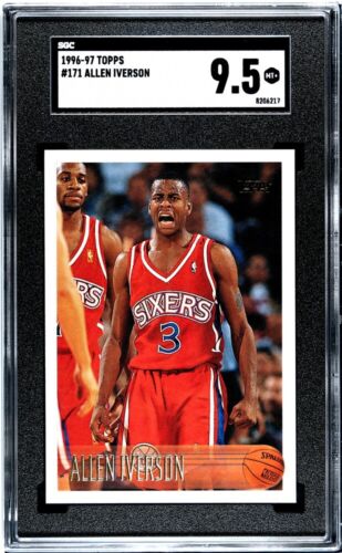 1996-97 Topps - #171 Allen Iverson (RC) - Picture 1 of 2