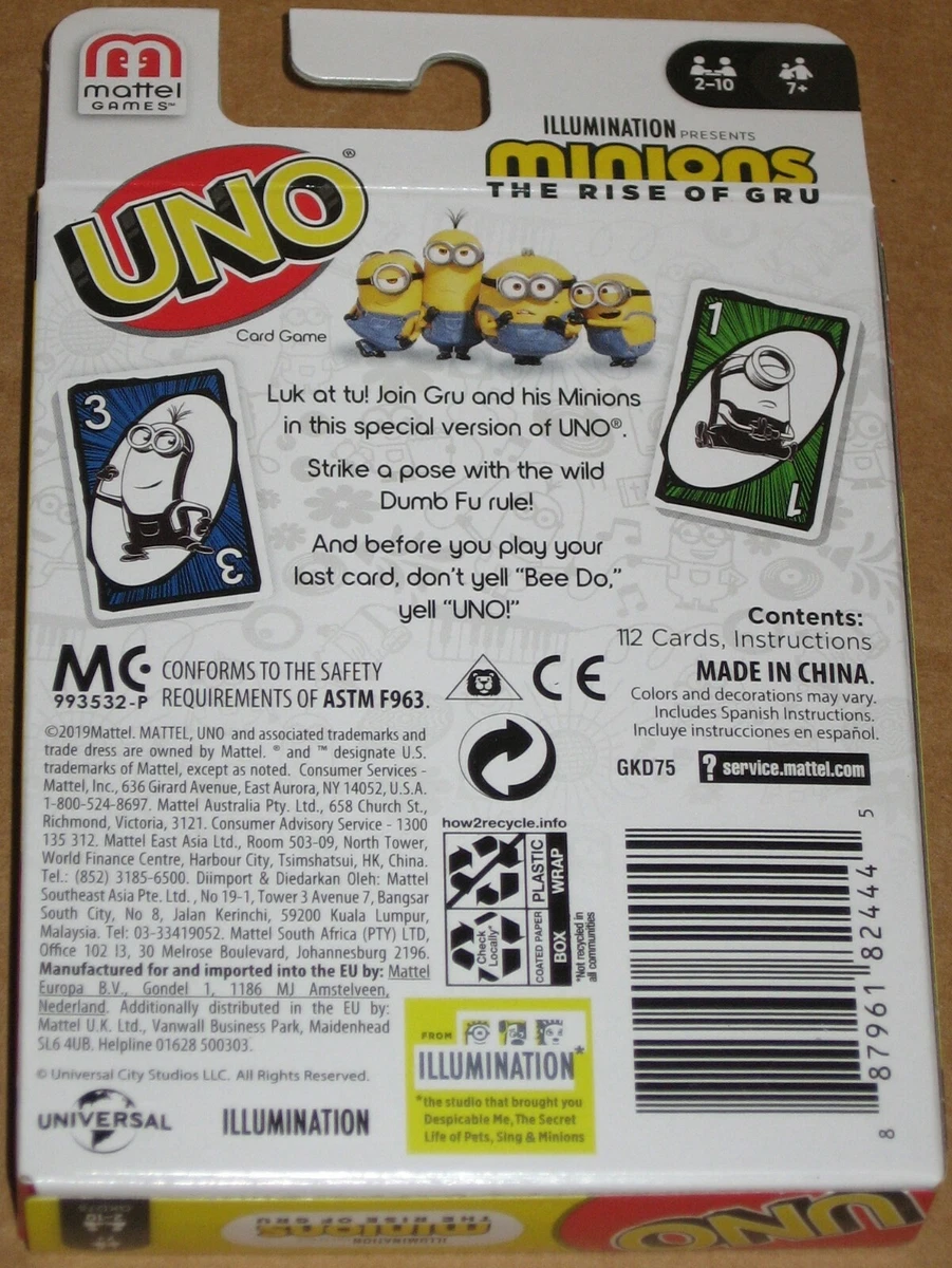 How to Play UNO: Minions The Rise of Gru (Review, Rules and