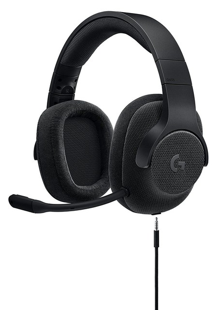 Logitech G433 Black Surround Gaming 
