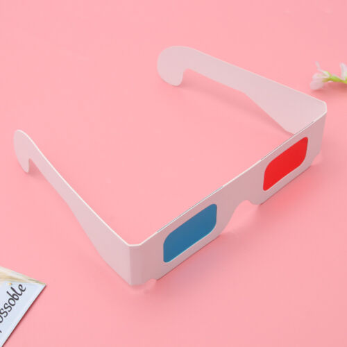  10 Piezas Gafas de Video 3D Juego de Visualización Gafas Papel Niño SLR Cámara - Imagen 1 de 17