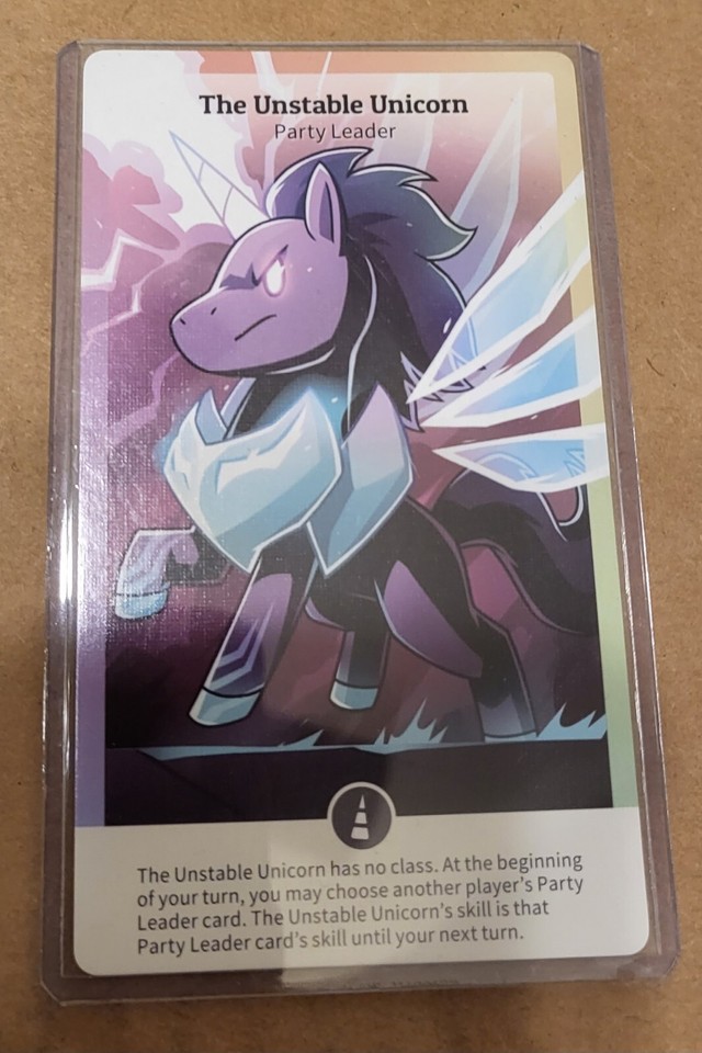 Here to Slay - Unstable Unicorn Party Leader Promo Card (Kickstarter Exclusive) | eBay