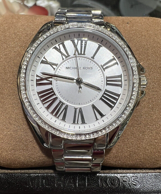 Michael Kors Kacie Silver Dial Stainless Watch Michael Kors Kacie Silver Dial Stainless Steel Ladies Watch  main image 3