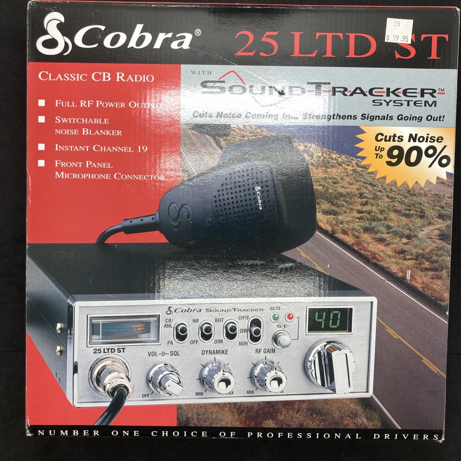 COBRA 25 LTD ST Classic CB Radio (New In Box)