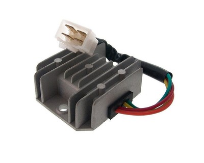 Spannungsregler / Gleichrichter 4-Pin mit Kabel - GORILLA MOTOR Black Jack 50 4T