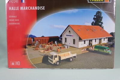 LQ1518 FALLER 271 Train Ho 1/87 Rare maquette montée bois