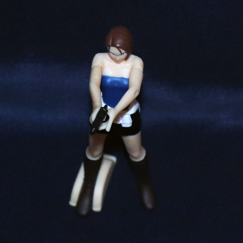 CAPCOM GALS Figure Resident Evil JILL VALENTINE HG Gashapon BANDAI