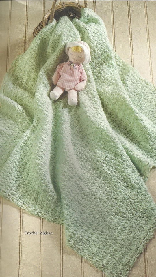 KNITTING & CROCHET FROM SIMPLICITY BABY LAYETTE BOOKLET #04-88 ©1989 - Image 2 of 4