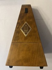 Wittner wooden metronome with bell 811M mahogany finish Brand New