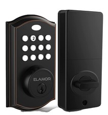 Keyless Entry Door Lock - Electronic Deadbolt Lock with Keypads, Auto Lock