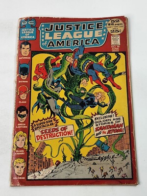 Justice League of America 99 DC Comics Nick Cardy Cover Bronze Age 1972 Reader