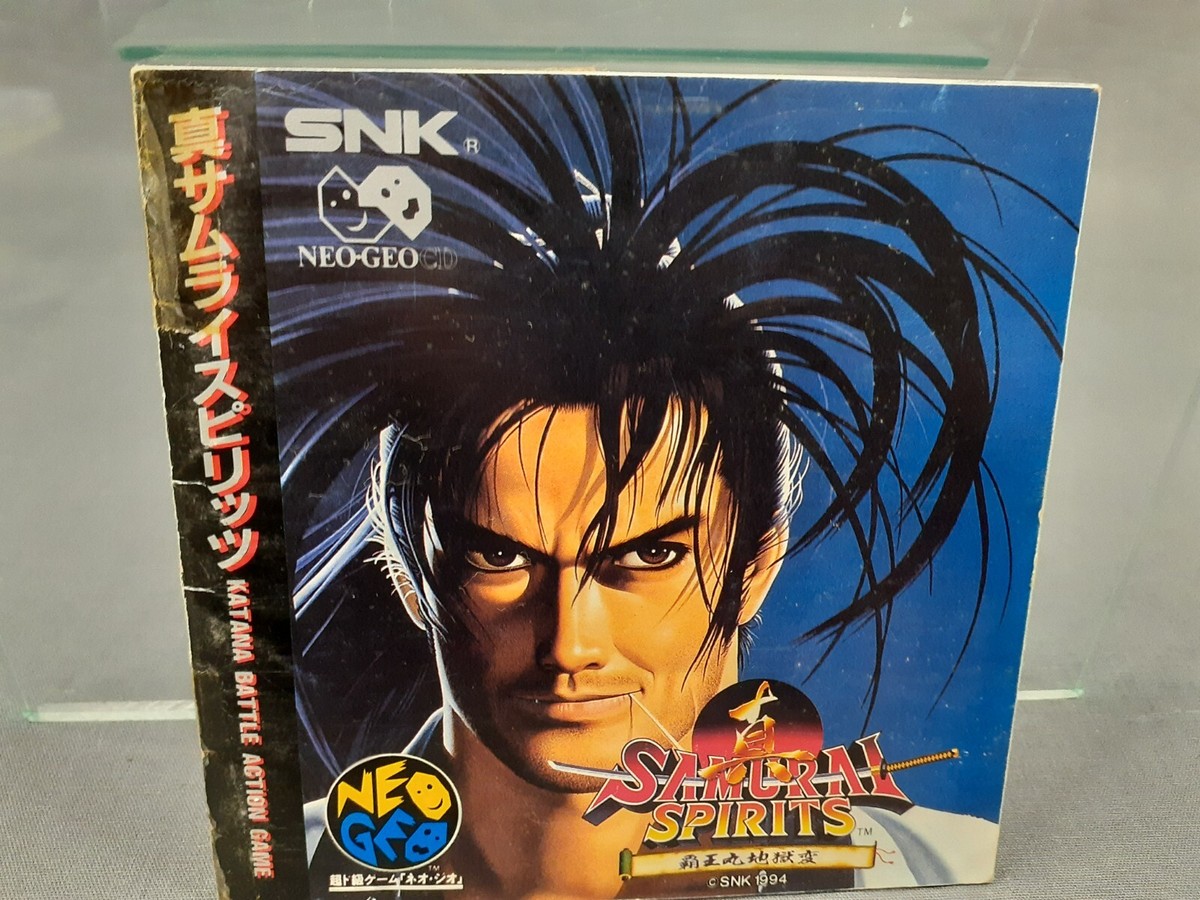 SNK NEO GEO CD NGCD SAMURAI SPIRITS Shodown Japanese version boxed