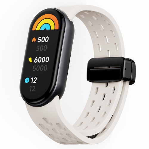 Magnetic Clasp Bracelet Sport Strap Wristband Watch Band For Xiaomi Mi Band 9 8 - 第 16/25 張圖片