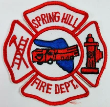 Spring Hill Fire Hernando County Florida FL Patch B8B
