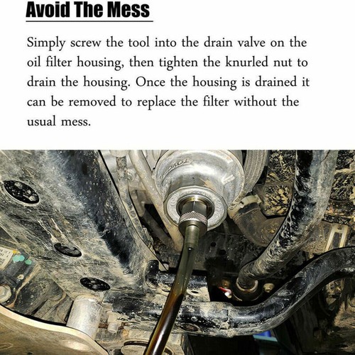 2Pcs Oil Filter Wrench & Drain Hose Tool Kit For Toyota Lexus 2.0L-5.7L Engines - Picture 7 of 10