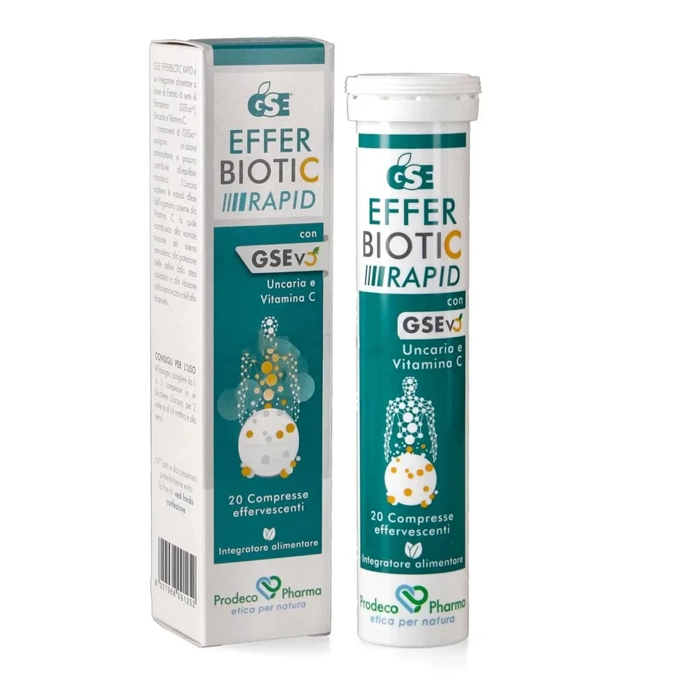PRODECO PHARMA GSE EFFERBIOTIC RAPID Prodeco 20 cpr eff - Rinforzo immunitario e influenza