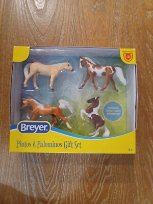 2021 Breyer Horses Stablemates Series Pintos and Palominos Gift Set Horse #6226