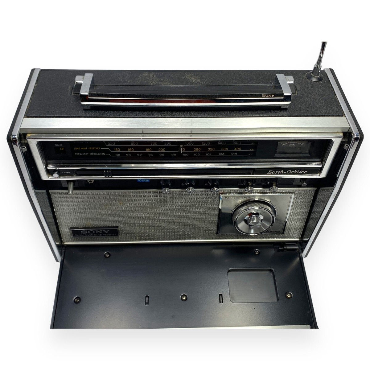 SONY FM/LW/MW/SW1-SW5/PSB/AIR Receiver Model CRF-5100 - TESTED