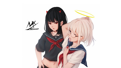 Anime Girls Original Characters MX Shimmer Sailor  Gaming Mat Desk 44626