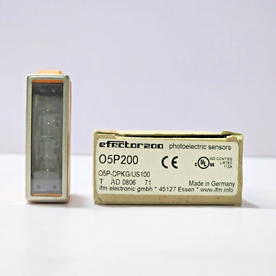 IFM EFECTOR 200 O5P200 LICHTSCHRANKEN S/N:O5P-DPKG/US100
