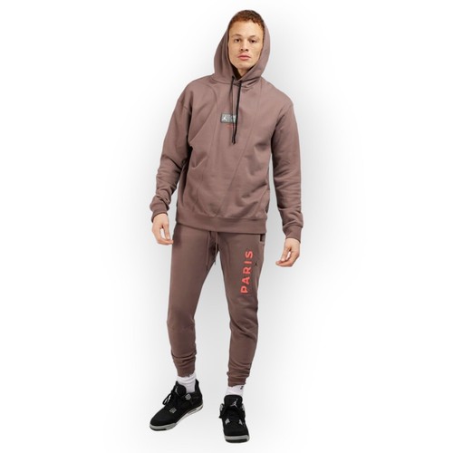 NIKE Air Jordan Paris Saint Germain PSG Fleece Pants Jogger Sweatpants Plum 2XL - Picture 4 of 4