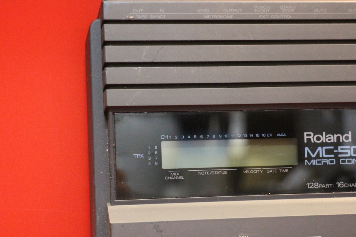 USED Roland MC-50 MC 50 MIDI Sequencer Micro Composer U1894