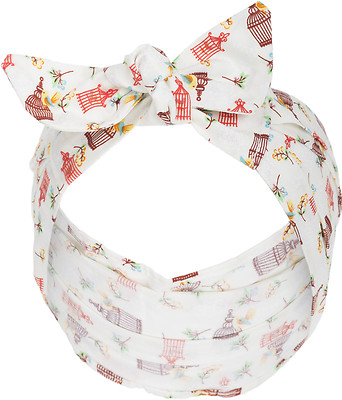 Küstenluder ANNA Vintage BIRDCAGE Blüten Pin Up HAARBAND Headband Rockabilly