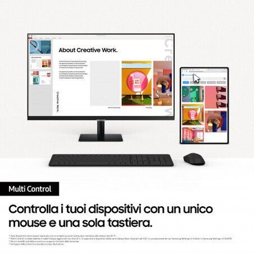Samsung LS32DM500EUXEN Smart Monitor 32 Pouce Très Haute Définition - Photo 4/6