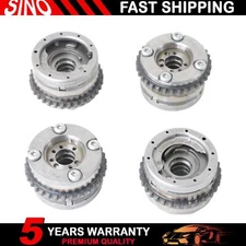 4pcs Intake & Exhaust Camshaft L & R VVT Adjuster For Benz C350 R350 E350 3.5L