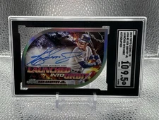 KEN GRIFFEY JR. 2024 Topps Cosmic Chrome SGC 9.5/10 Launched Into Orbit Auto #KG