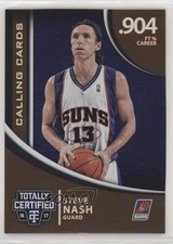 2016-17 Panini Totally Certified Calling Cards Steve Nash #27 HOF r7o