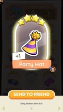 Party Hat. - Stickers - 4 - Posh Pets Album