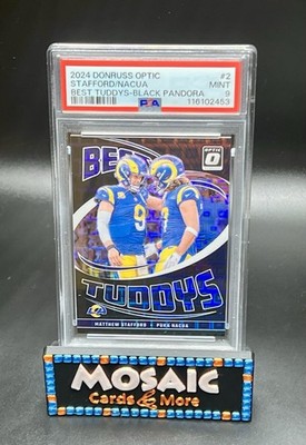 2024 Donruss Optic Stafford/Nacua Best Tuddys #2 Black Pandora SP