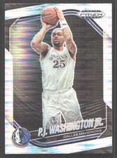 CZB322 - 2024-25 Panini Prizm Black - P.J. Washington Jr. #38 - Silver Pulsar
