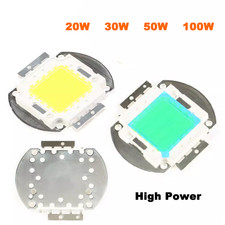 High Power Chip LED Diode Bead Bulb Positive white Light  20W 30W 50W 100W