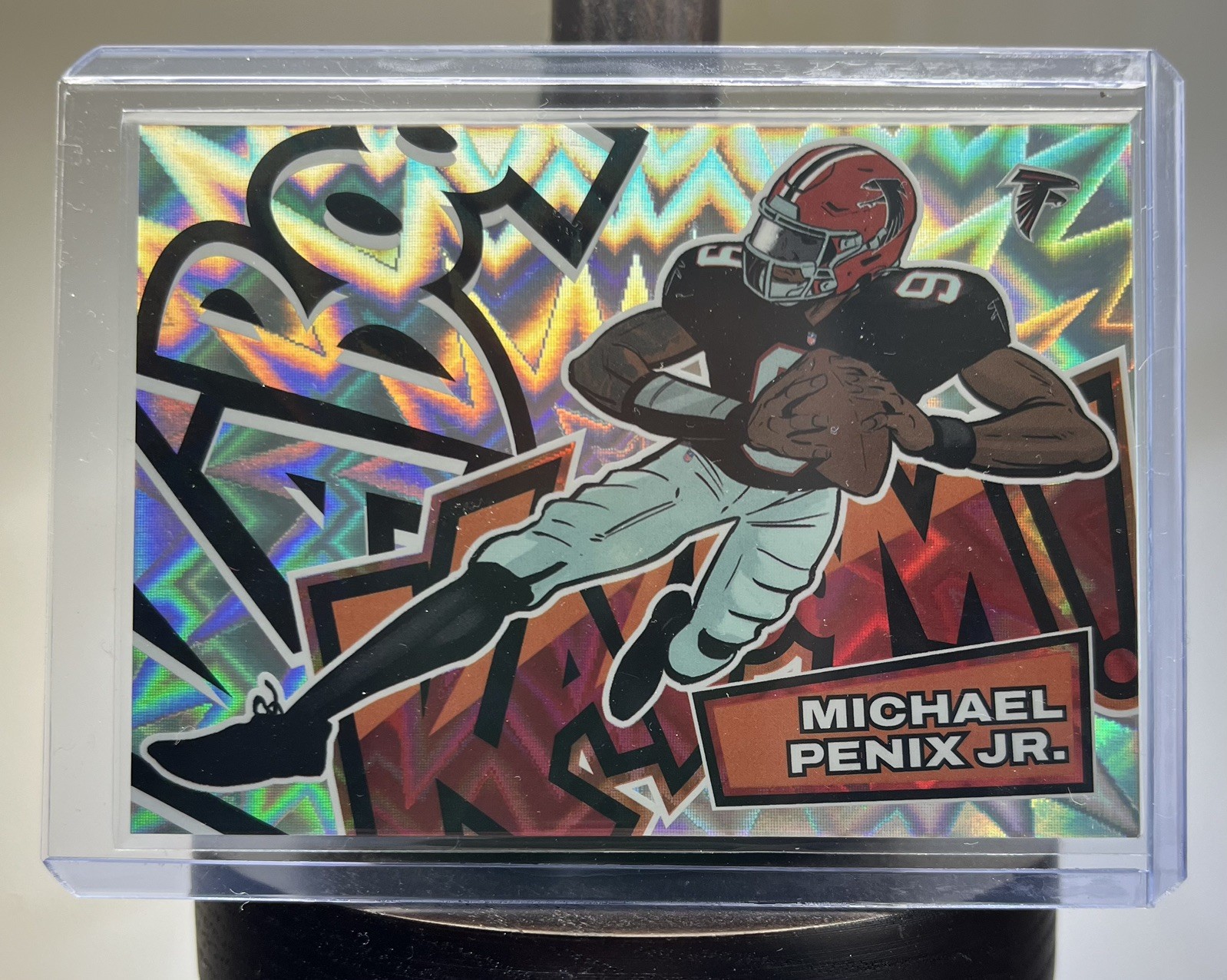 2025 Panini Absolute - Kaboom! Horizontal Michael Penix Jr. (#20)