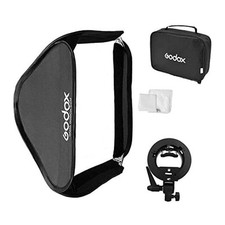 24" x 24" Softbox with S-Type Bowens Mount Bracket 60cm x 60cm softbox kit