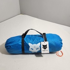 2 Night Cat Blue Manual Pop Up Camping Tent 2-3 Person Waterproof Lightweight