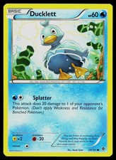 Pokemon Card Plasma Blast Ducklett 29/101 Common