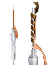 SHEGLAM Curling Iron 3/8 inch, Long Barrel Curling Iron with LED Display 8 Tem
